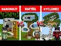 แข่งสร้าง!! บ้านสุดเท่ บ้านต้นไม้ VS บ้านต้นไม้ ใครจะชนะ?? (Minecraft House)