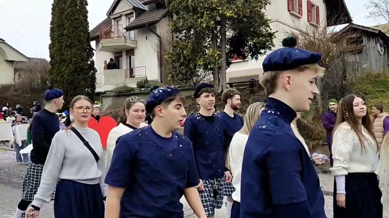 КАРНАВАЛ в КУРТЕПАНЕ ( Швейцария).