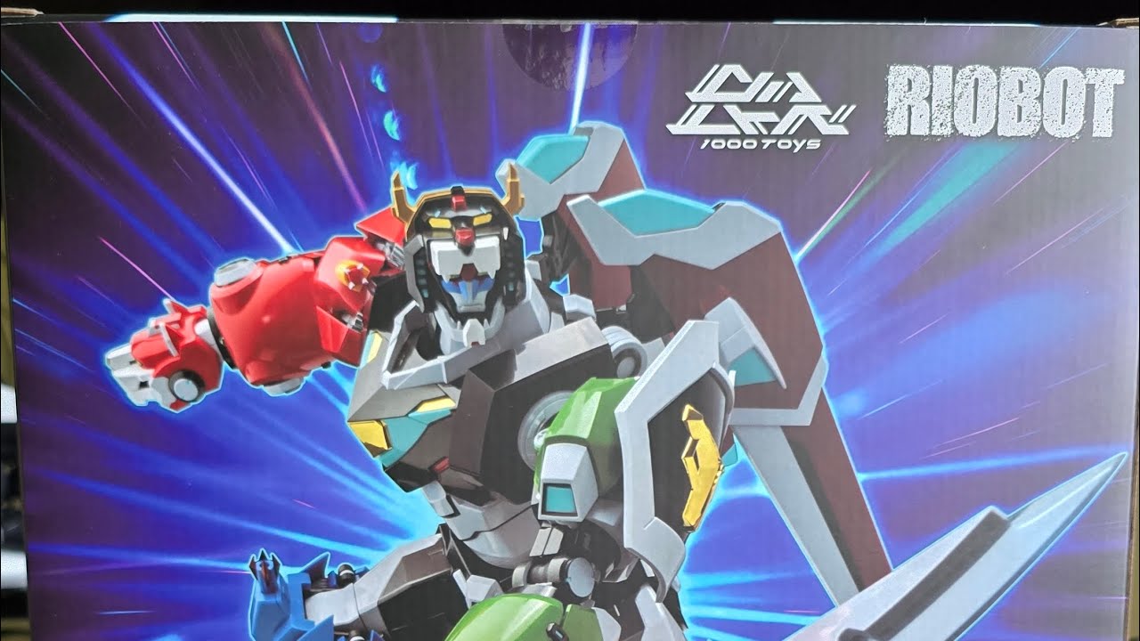 1000 toys Riobot Voltron Legendary Defender 開封の儀 : r/Voltron