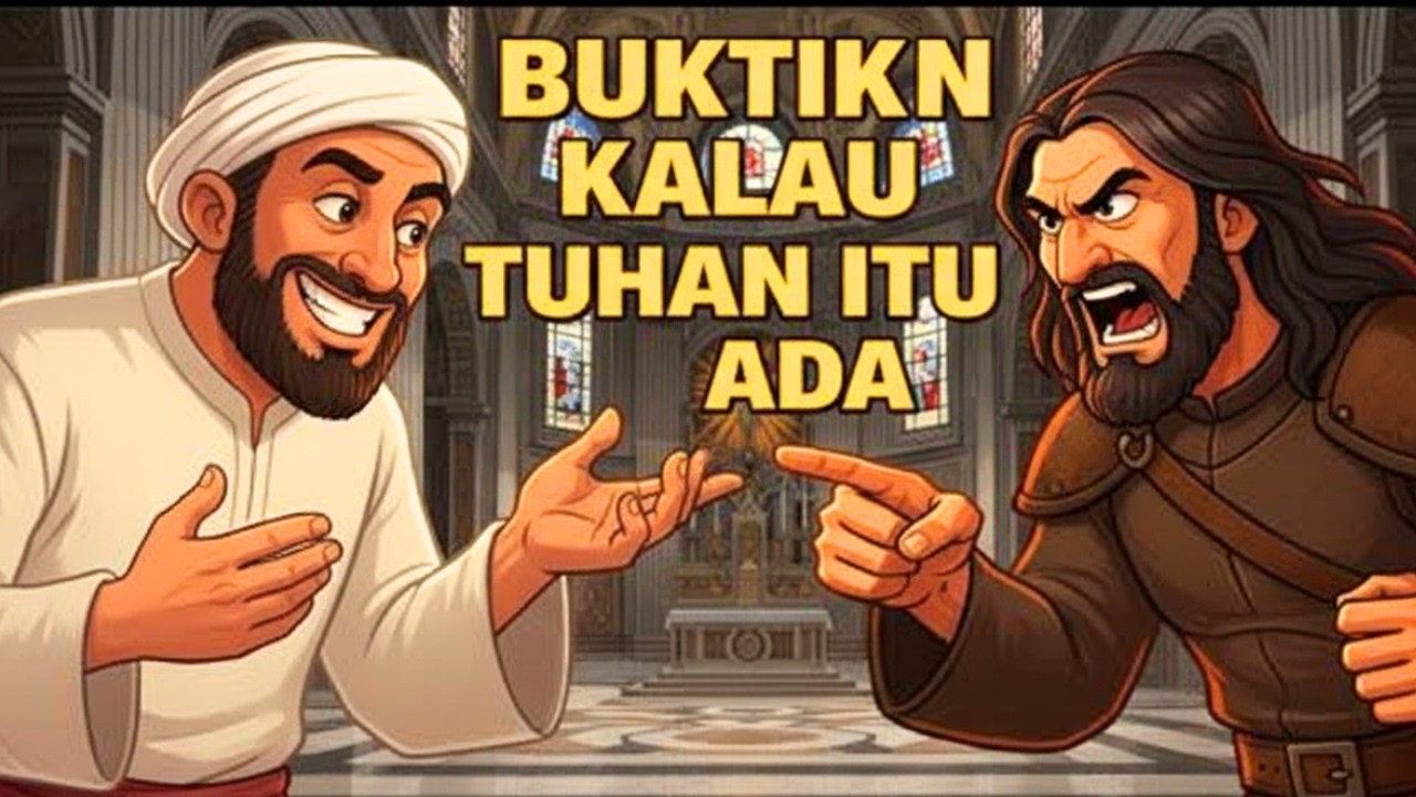 LOGIKA GILA‼️ ABU NAWAS BUNGKAM KAUM ATHEIS YANG TAK PERCAYA TUHAN — DEBAT CERDAS ABU NAWAS