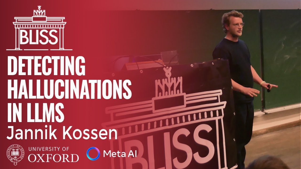 Hallucinations in LLMs Using Semantic Entropy | Jannik Kossen, University of Oxford | BLISS e.V.