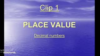 GCSE Maths- Place Value