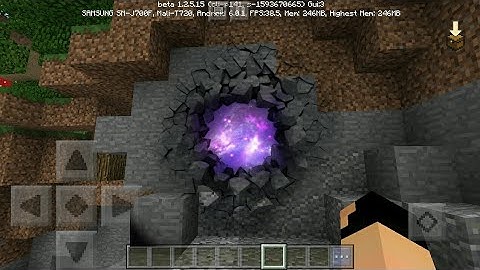 MCPE How To Make Custom Portals NO MODS!