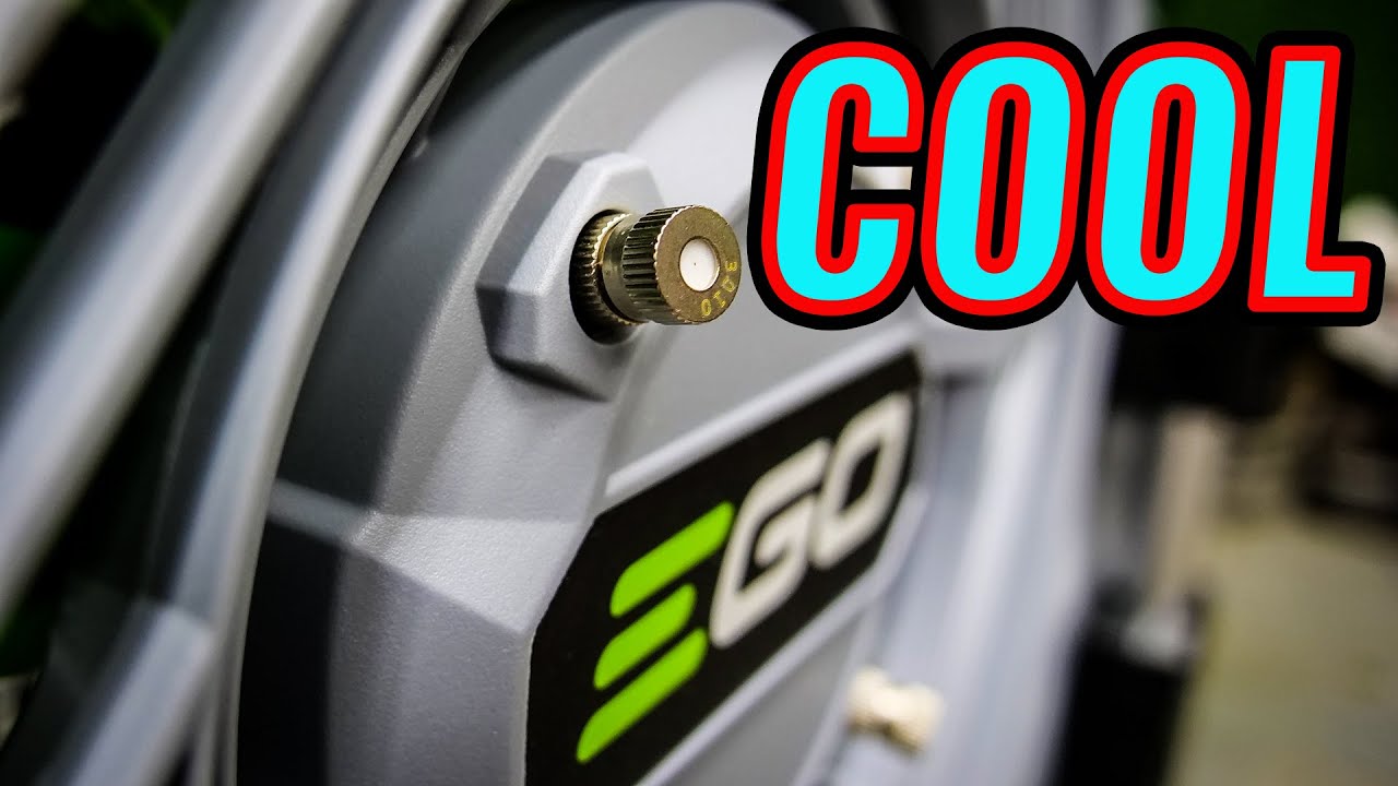 COOL DOWN ANYWHERE! EGO 56V 18" Misting Fan Review [5000 CFM] YouTube