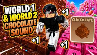 CHOCOLATE KEYS +1 Speed Keyboard Escape Candy & Chocolate World 1 & 2 All Stages screenshot 5