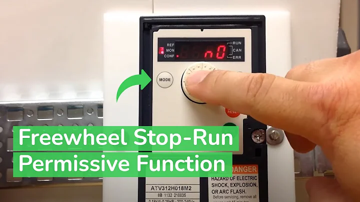 Configuring Altivar 312 for Freewheel Stop-Run Permissive Function | Altivar | Schneider Electric