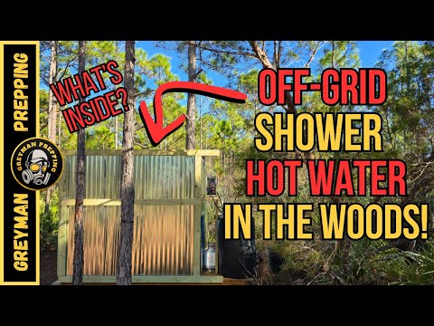 I Built An Off-Grid Shower