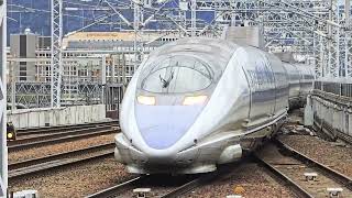 500系 V9編成 姬路駅 入線 （東芝GTO-VVVF）新幹線 500系 shinkansen 500series 06-03-2024 07:14 入線