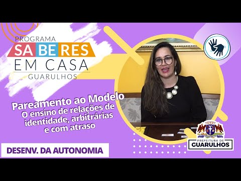 Pareamento ao modelo: o ensino de relações de identidade, arbitrárias e com atraso - D. da Autonomia