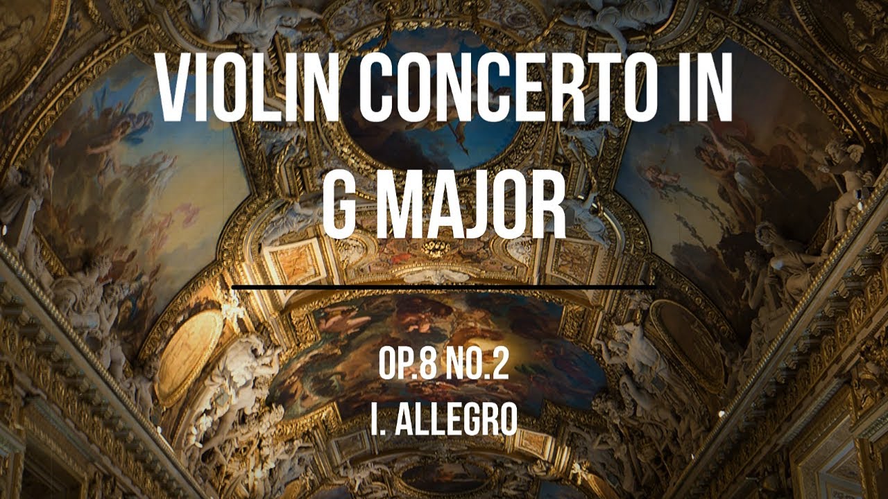 Violin Concerto Op.8 No.2 in G Major by Joseph Bologne Le Chevalier de