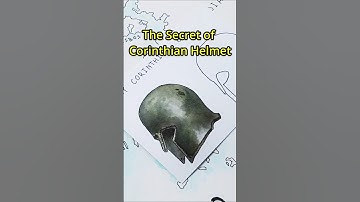 Early Corinthian Helmet - Ancient Helmets #history #ancientgreece