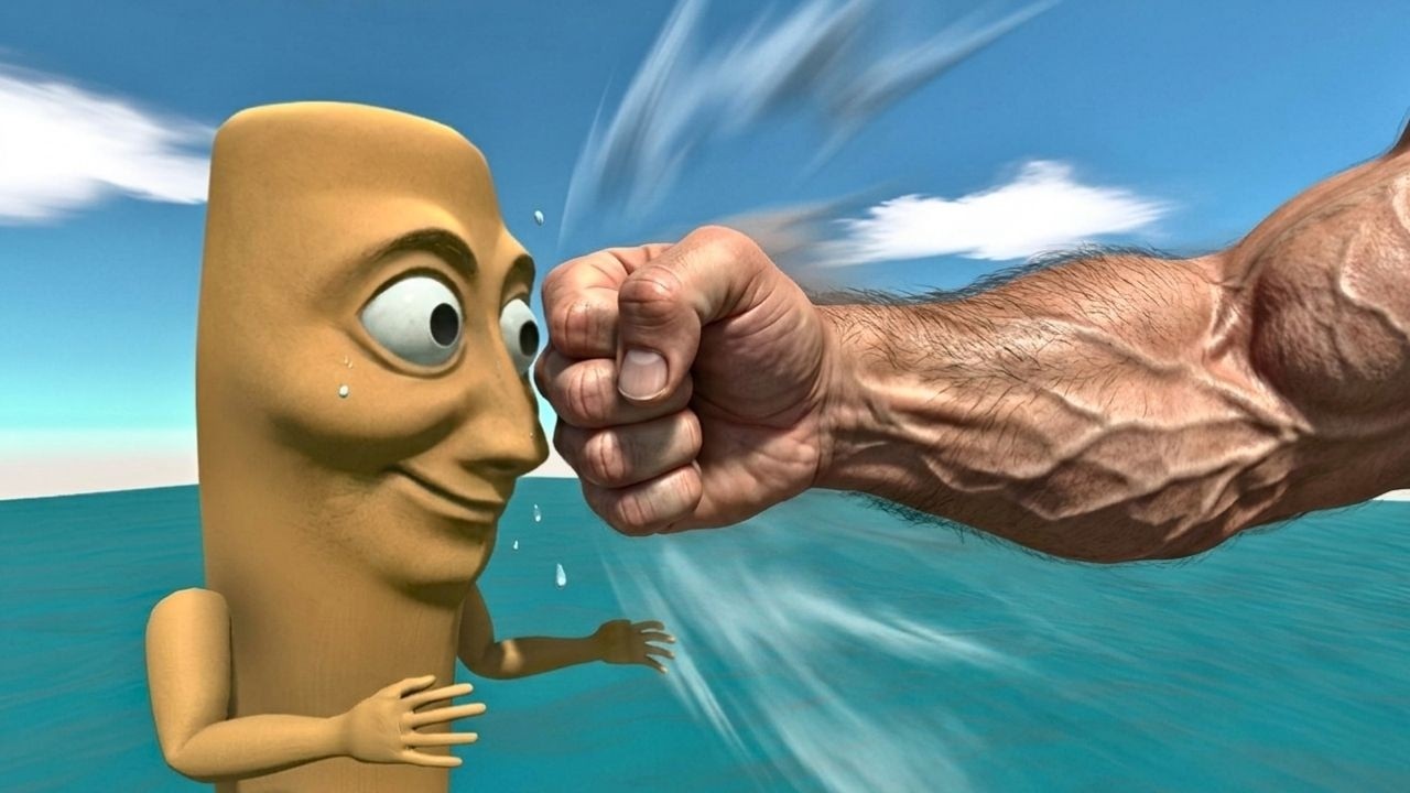 Survive the Giant Punch to Reach the Colossal Titan - Animal Revolt Battle Simulator