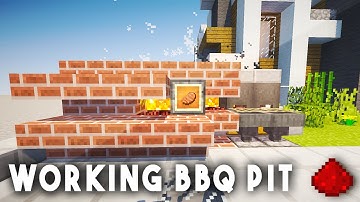 REDSTONE BBQ GRILL - Minecraft Redstone Tutorial (Xbox One, 360, Wii U, PS3, PS4)