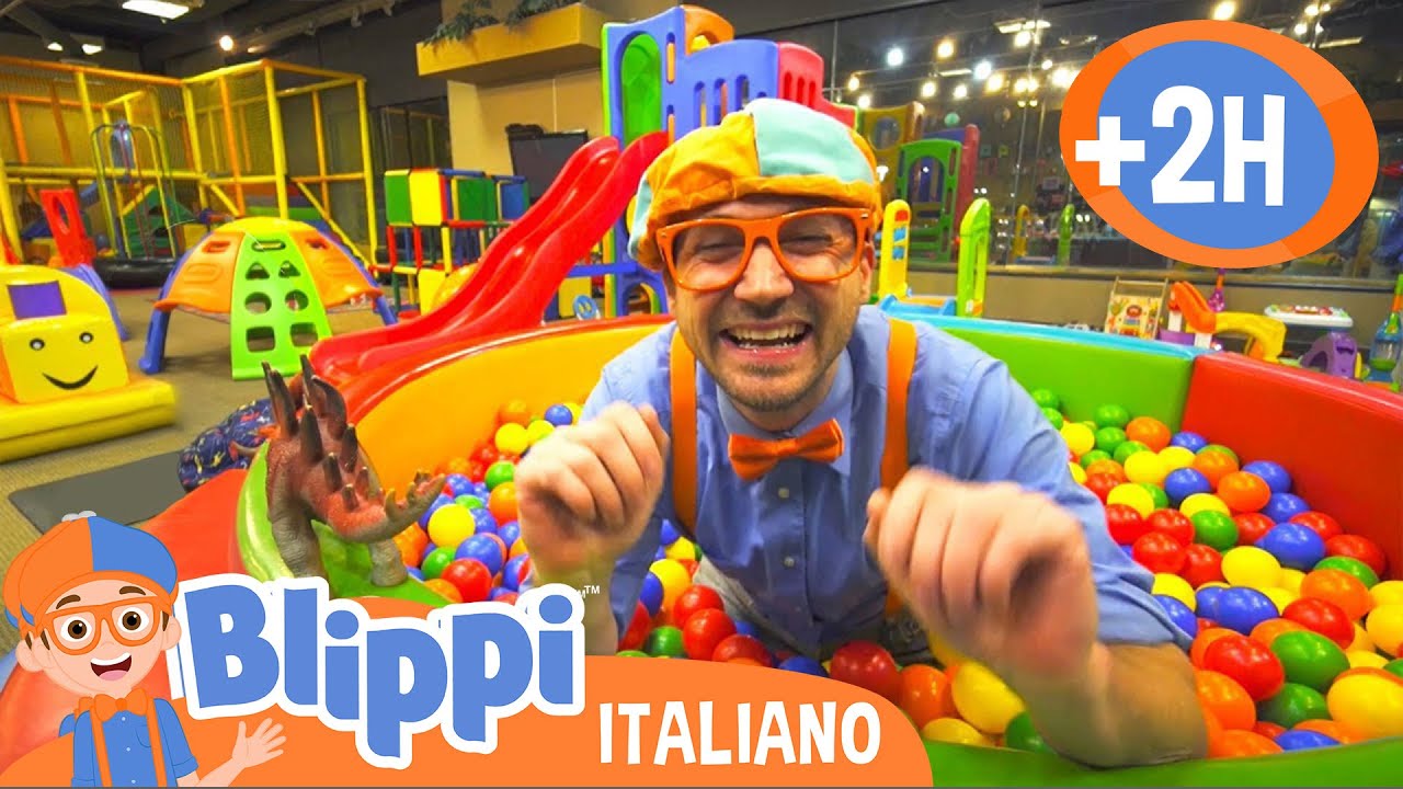 Impariamo con Blippi al parco giochi coperto | Blippi in Italiano | Video educativi per bambini
