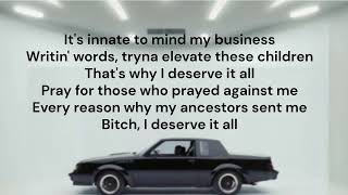 Kendrick Lamar - man at the garden - Lyrics (GNX)