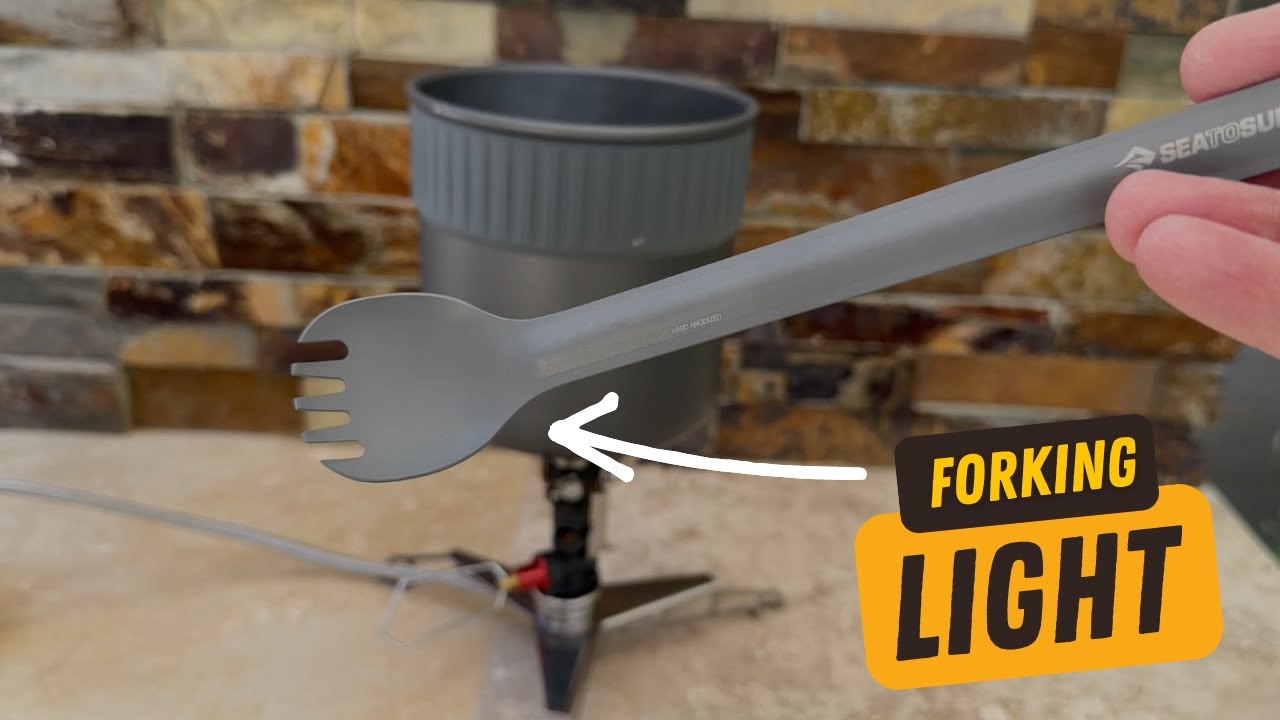 Best Ultralight Spork Sea to Summit Alpha Light Long Spork YouTube