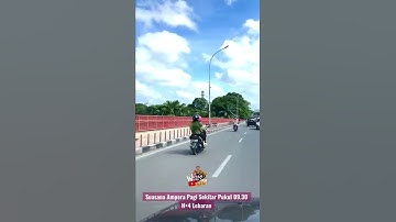 Jembatan Ampera Kota Palembang Sumatra Selatan #motovlog #shorts #videoshort