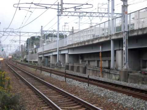 4D　特急"はまかぜ4号"　塩屋通過