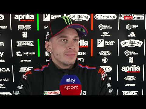 Video MotoGP, test Barcellona: l'intervista di Marco Bezzecchi sugli incidenti del GP di Catalunya