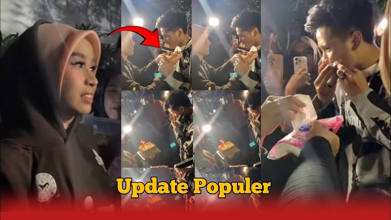 Detik" Valen Dapat Kejutan Ulang Tahun Dari Para Fans, Dan Mila Suapin Kue Ke Valen Bikin Salting !
