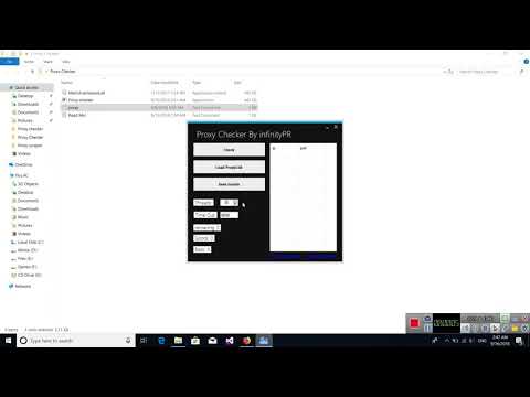 Proxy Checker by infinityPR