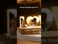 Love You to the Moon and Back" Personalized Photo LED Night Light – Romantic Bedside Gift