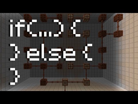 If-Else Statements in Minecraft Datapacks