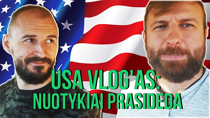 ATOSTOGOS AMERIKOJE. I-a DALIS