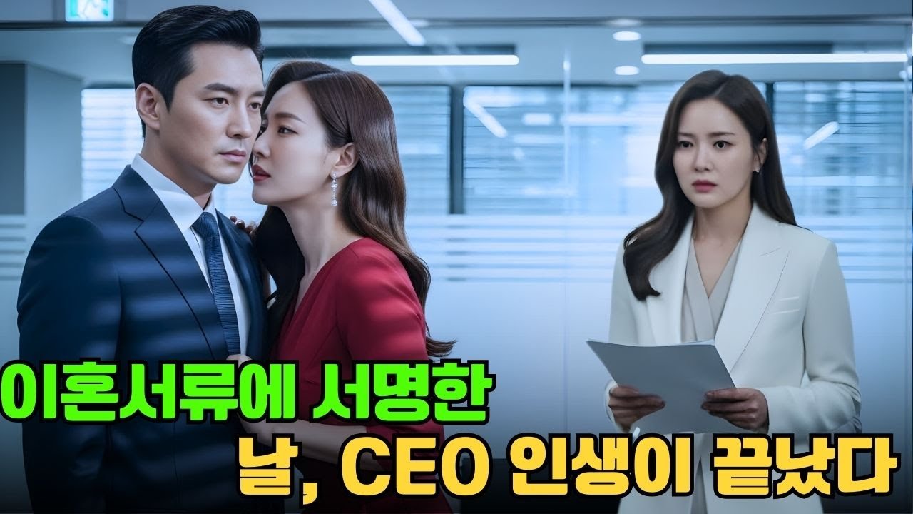 아름다운 아내와 이혼하려던 CEO… 그녀가 떠난 날, 마음과 경력이 모두 무너졌다! #한국드라마 #ceo로맨스 #ceo