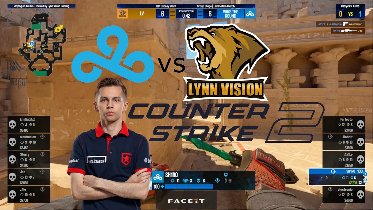 EZ GAME FOR C9! - Cloud 9 vs Lynn Vision - IEM Sydney 2023 - HIGHLIGHTS | CS2
