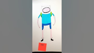 Adventure time | #adventuretime #shorts #cartooning #finnthehuman #drawing #art #tiktok #viral