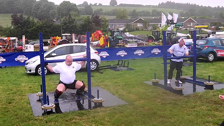 Richard Looney & Robert Delany 240kg Rocket squat