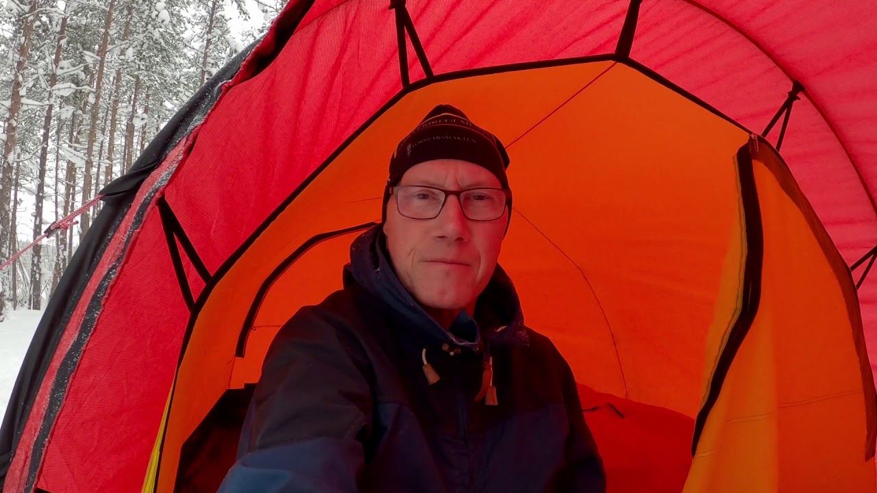 Premiere tour with Hilleberg Keron 3GT in the cold.