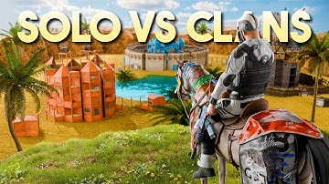9.000 HOUR SOLO vs CLANS (RAID DEFENCE) - RUST