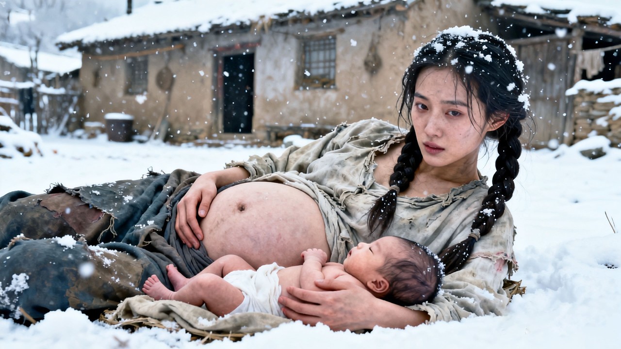 20岁乡下女孩雪地产子，五年后医院重逢，才知孩子生父是千亿首富！💘 #chinese television dramas #逆袭 #爽剧 #豪门 #shortdramas
