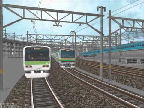 新VRM3★モノクローㇺ並走バトルシリーズ22　E231系山手線VSE231系近郊型電車