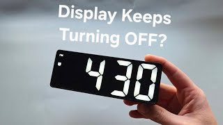 Famous Why is Display Turning Itself OFF on LED Digital Clock with Alarm - Always On Display GH0712L LC001 Net Worth