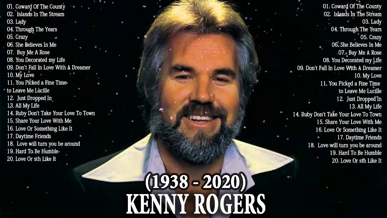 Kenny Rogers Gretaets Hits || Top 20 Best Songs Of Kenny Rogers || R.I