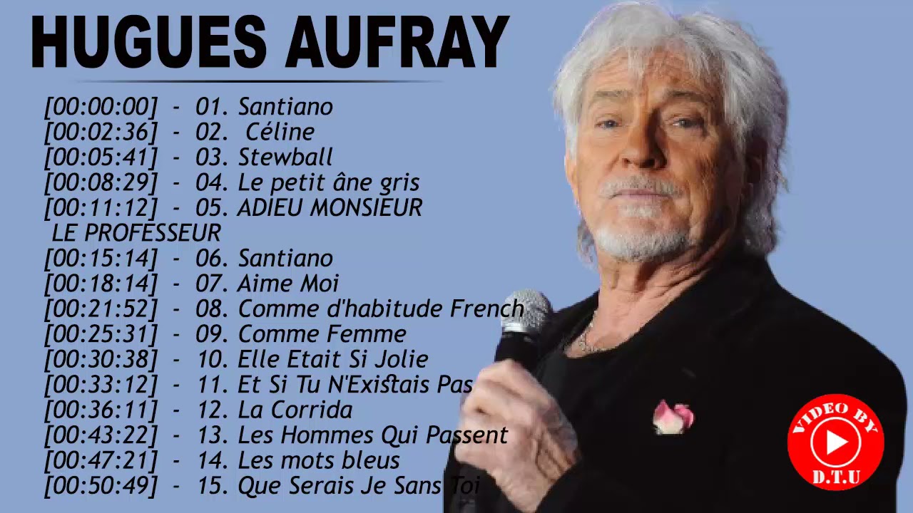 Hugues Aufray Les Plus Belles Chansons - Meilleur Chansons De Hugues