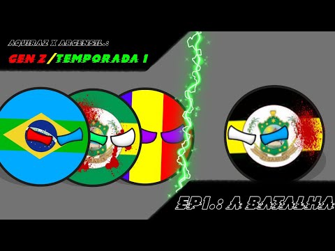Aquiraz X argensil.: gen Z | EP1.: a batalha | #countryballs #battlegrounds