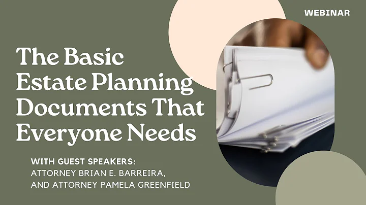The Basic Estate Planning Documents That Everyone ...