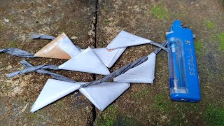 Membuat Mercon Segitiga Atau Mercon Tempe. Tenyata Ijipiji Dan Buanterr