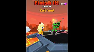 Max level in KAIJU RUN 🦁 - All Levels (40) Gameplay (Android iOS Games) #Shorts