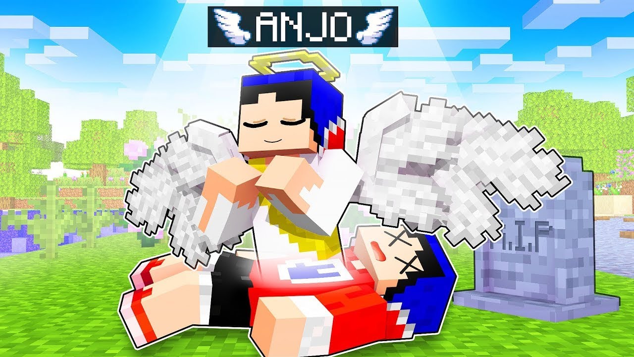 NITRO MORREU E VOLTOU COMO ANJO no MINECRAFT!