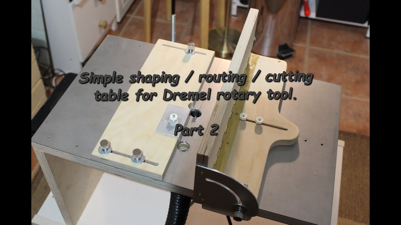 Mini-Tablesaw / Router / Shaper for Dremel Rotary Tool : 10 Steps (with  Pictures) - Instructables