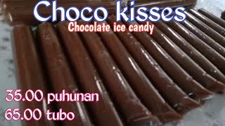 Choco kisses,Chocolate ice candy| using injoy milkshake| pang negosyo
