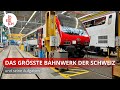 Über 1000 Teile: Wie die Modernisierung von Zügen in der Schweiz funktioniert! | SBB Werk Olten