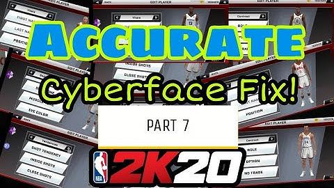 Nba 2k20 Mobile CFID (Cyberface ID) Fixed for Nba2k22 Roster Part 7 @2kQuestionMark