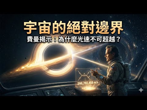 為什麼你永遠無法超越光速？費曼揭開宇宙最深層的結構真相！