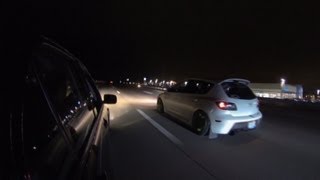 Evo 8 vs Mazdaspeed3